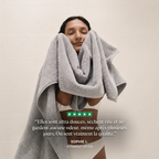 Drap de bain en fibre de bambou